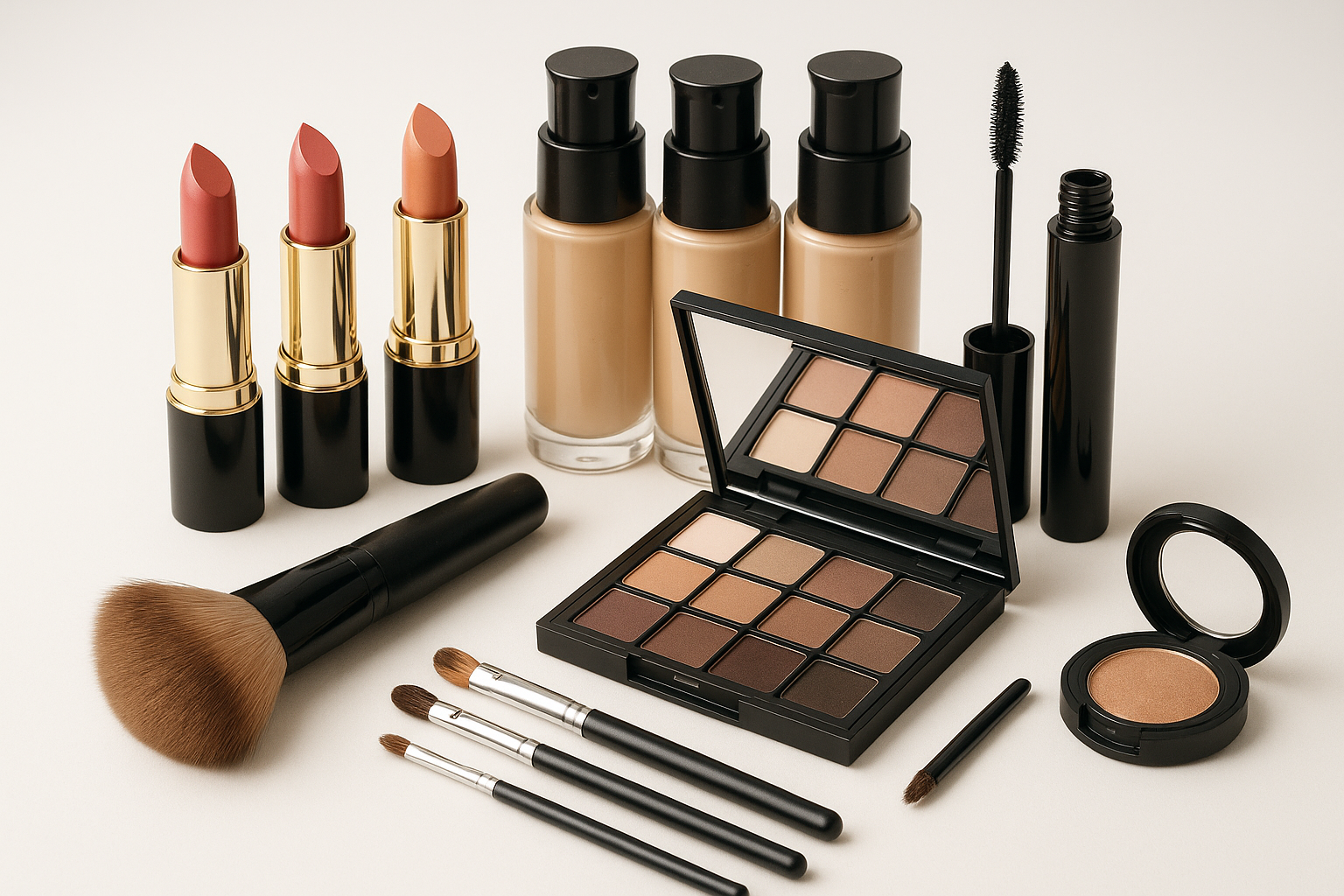 generate a image for produtcs to makup for pedila yours store